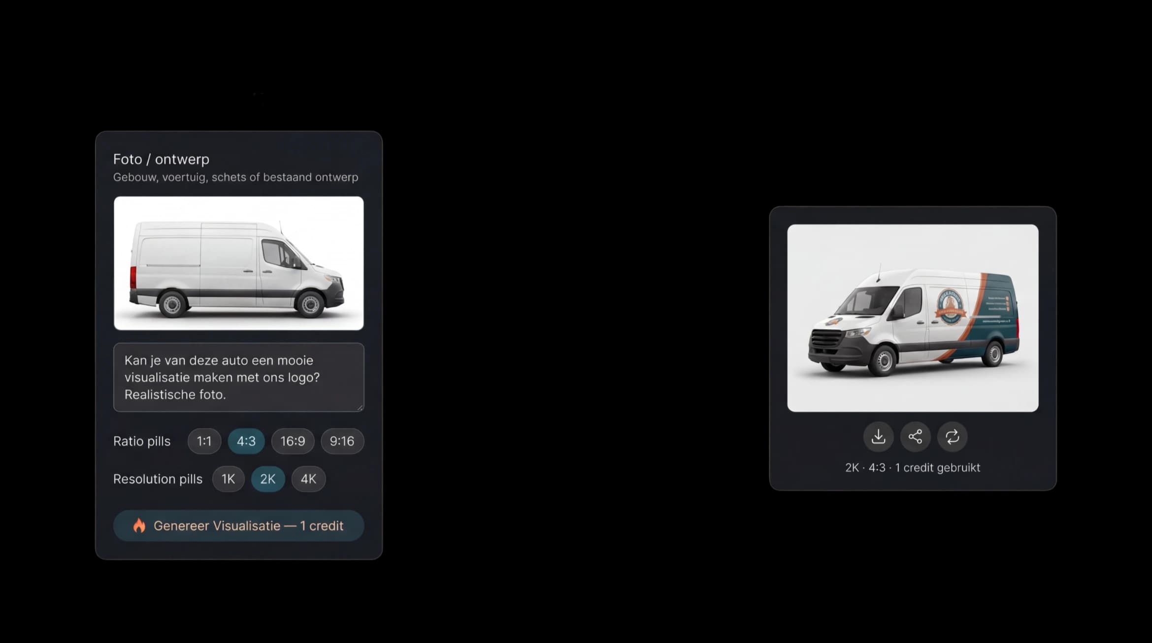 doen. Visualizer op MacBook