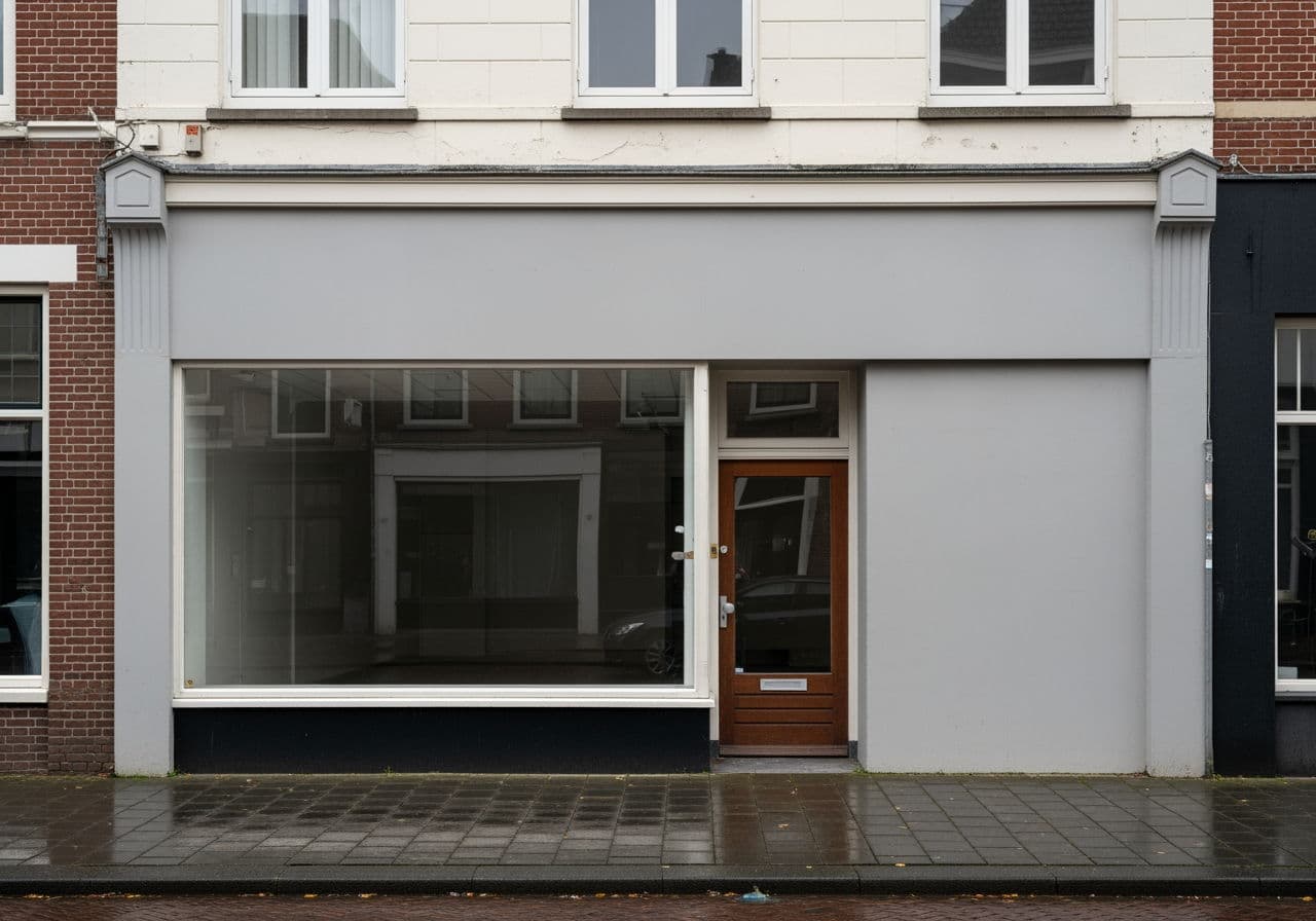 Winkelpui zonder belettering
